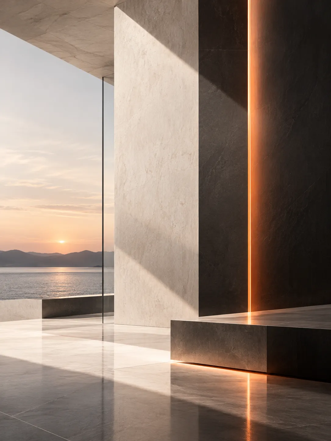 Vertical architectural light